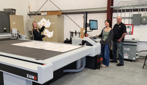 ICPF Funds New Zünd Digital Cutters for Two Cal Poly Programs