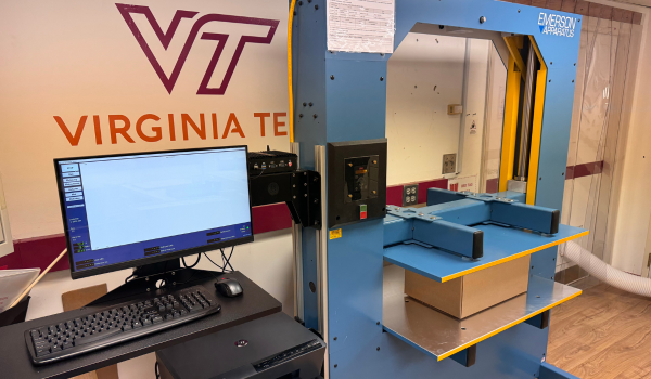 ICPF Funds Equipment to Support Packaging Instruction and Research at Virginia Tech 
